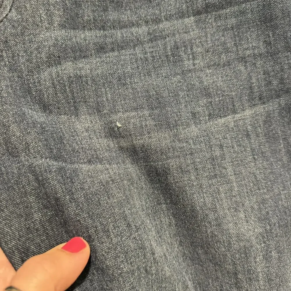 Betabrand Pull On Straight Leg Jeans Size XL